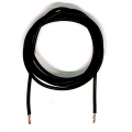 สายไฟอ่อน 1x1 ขนาดทองแดง 1 mm สีดำ ราคาเมตรละ